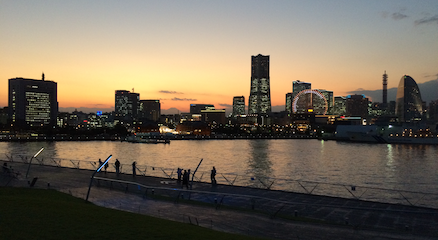 みなとみらいの夜景